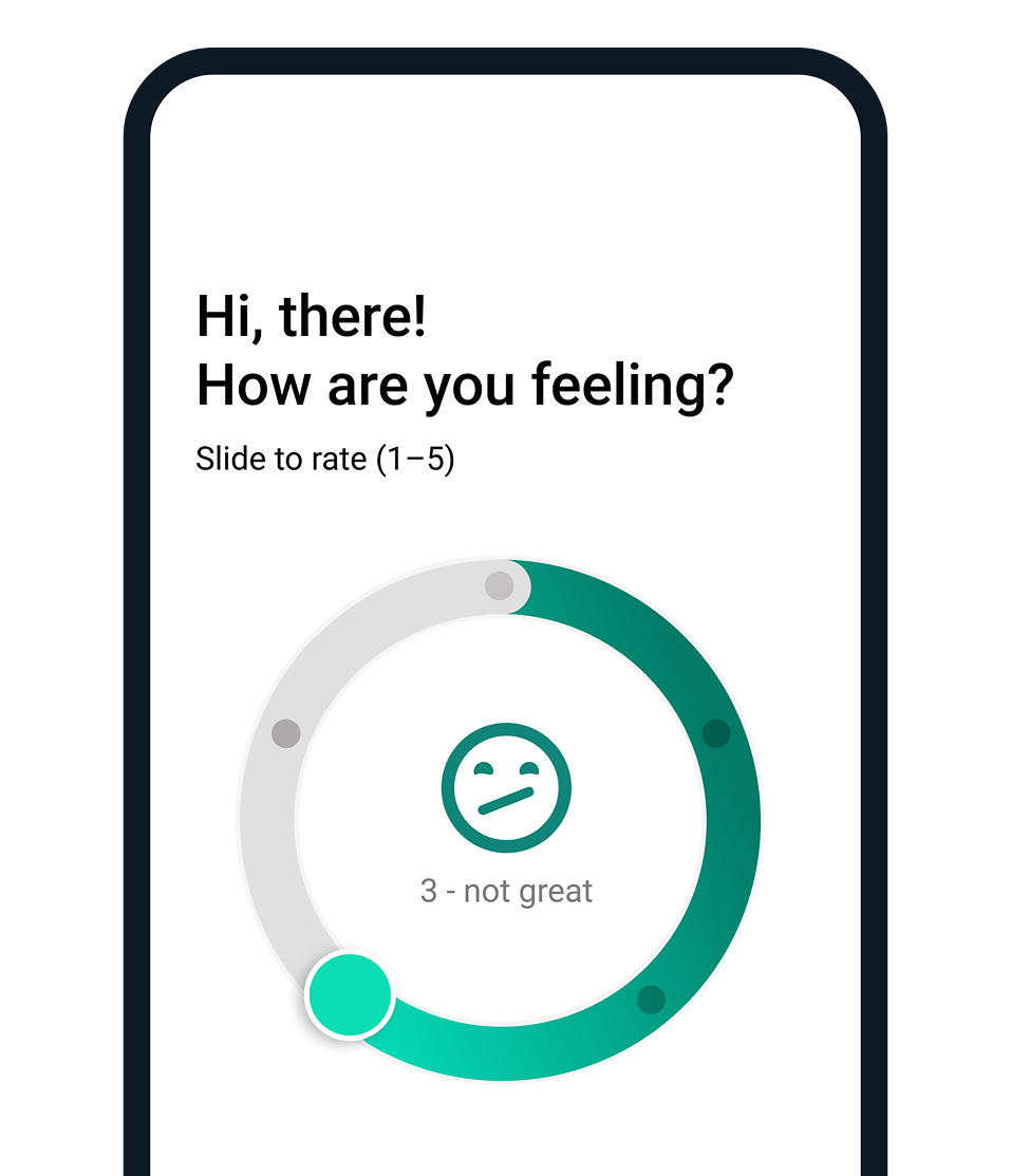 Check-in screen